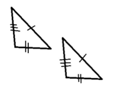 Congruent triangles