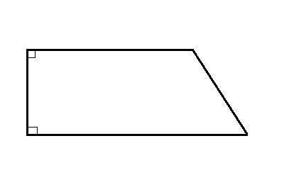 Right trapezoid