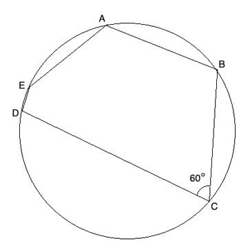 Polygon Inscribed In A Circle Geometry Help