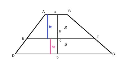 trapezoids with heights