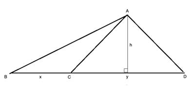 triangles with same height