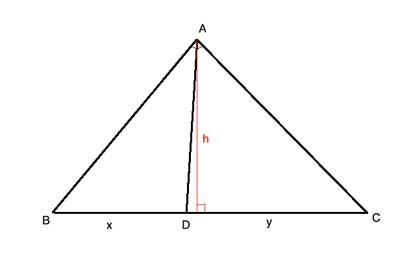 angle bisector with height